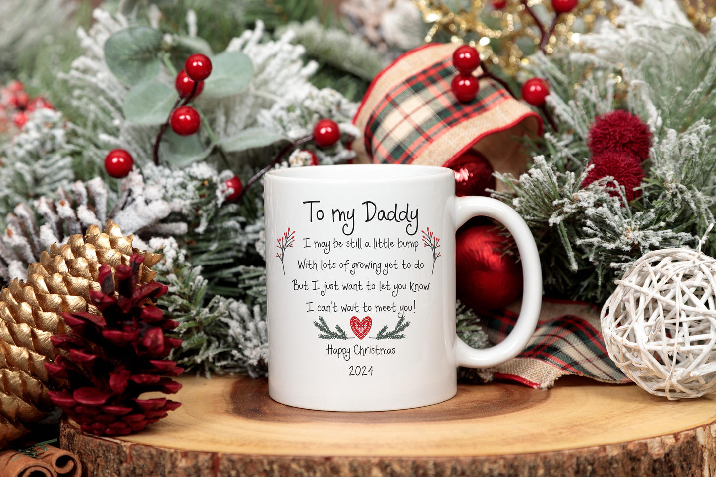 To mummy from bump, to daddy from bump. Parents to be, Christmas gift for new parents, first time parents, new baby, Christmas 2025