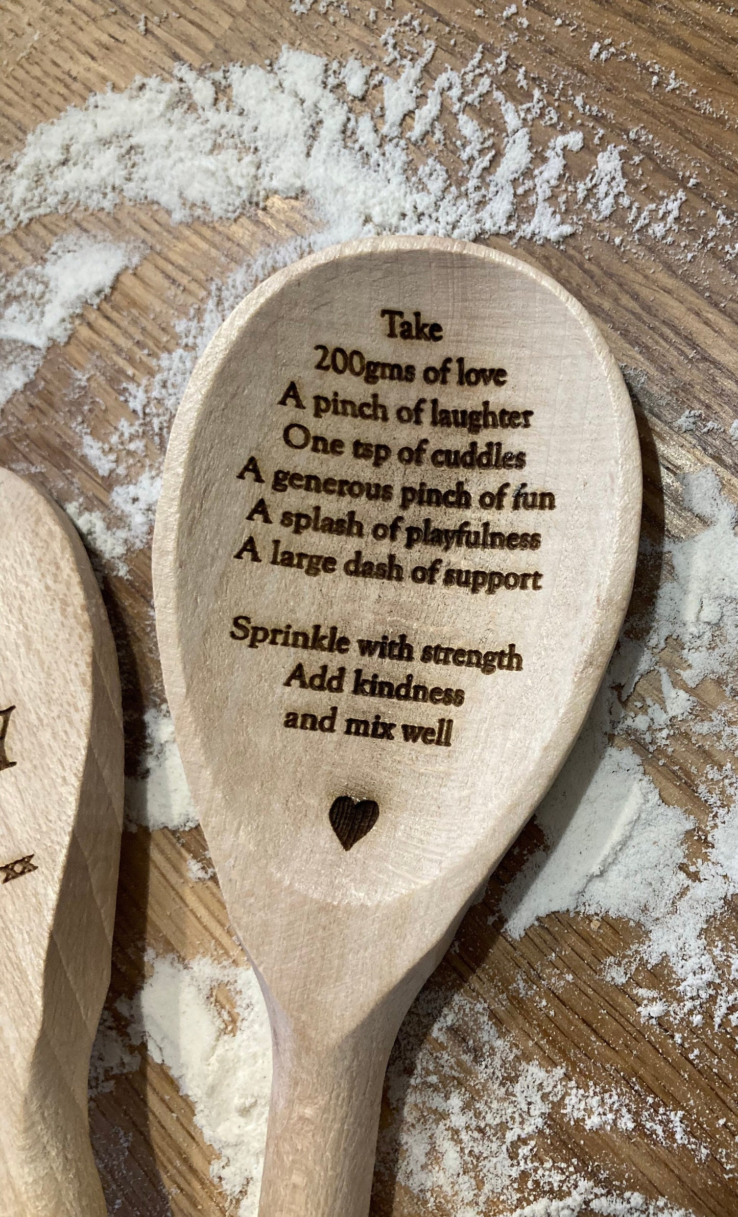 Personalised Wooden Spoon: Recipe for Dad, Grandad Gift, special dad gift, gift for him