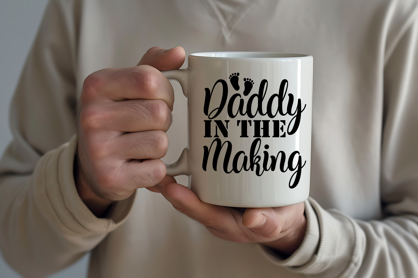 Daddy In The Making Mug, New Dad Gift, Expecting Father Coffee Cup