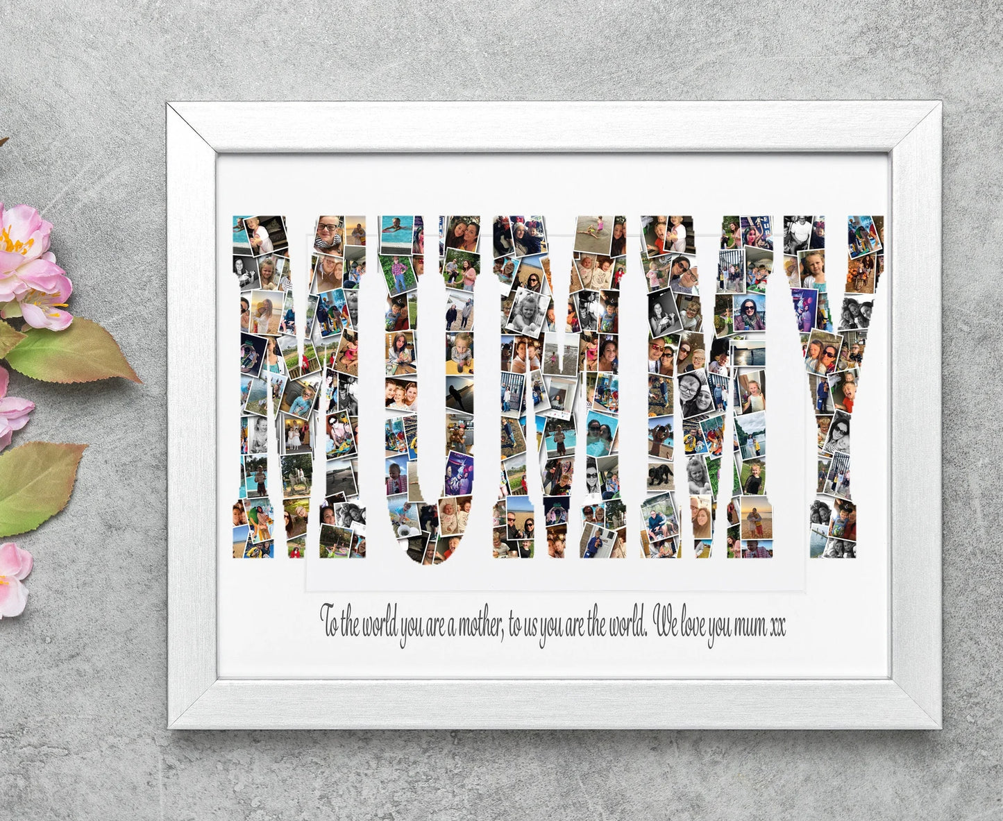 Photo Collage: Mum Birthday Gift, mummy gift, photo gift for mum