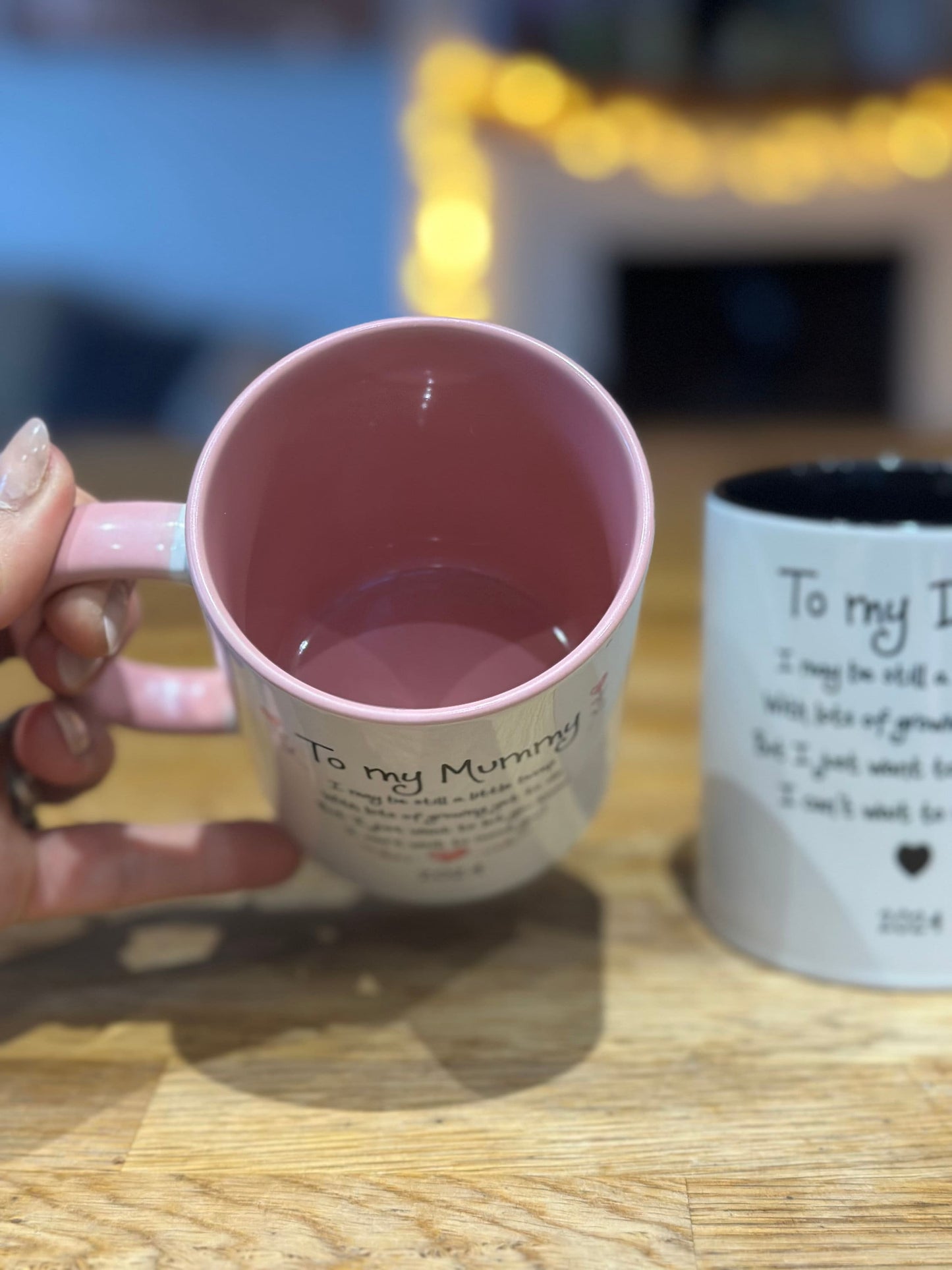 To Mummy  Daddy from Bump - Perfect Gift for Expecting Parents - Birth Announcement Mug Set, 2025, 2026, parents to be, new parents