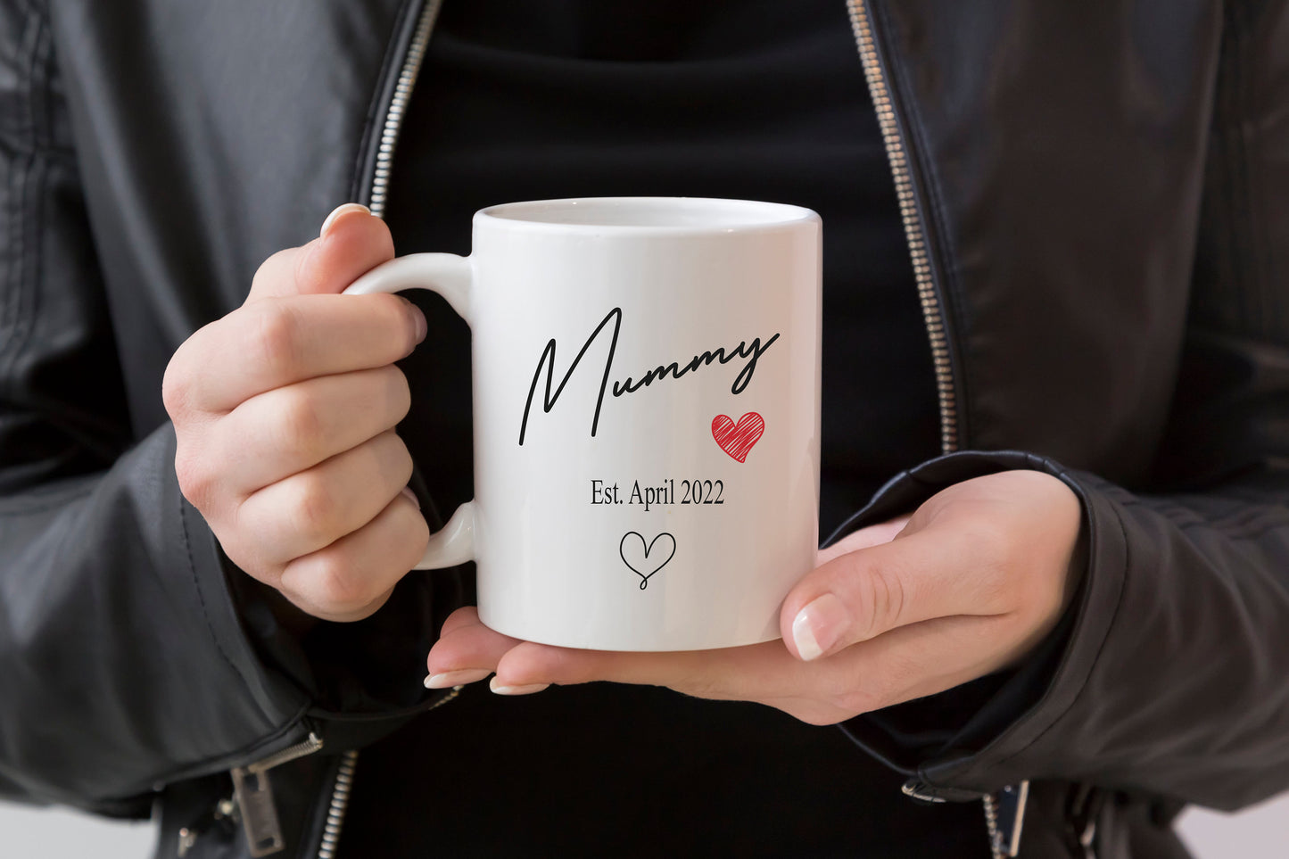 Personalised Mummy & Daddy Mug Set - New Parent Gift