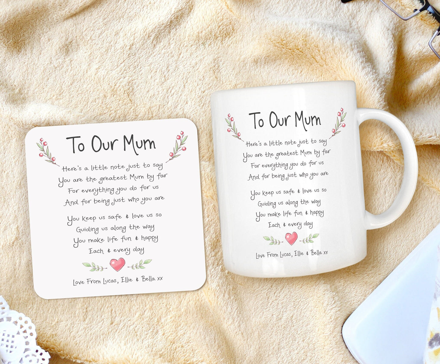 To mummy, to our mum, mum poem, mummy poem gift, best mummy gift, gift from kids, gift to mum, mothers day, mummy gift, mummy quote, mums