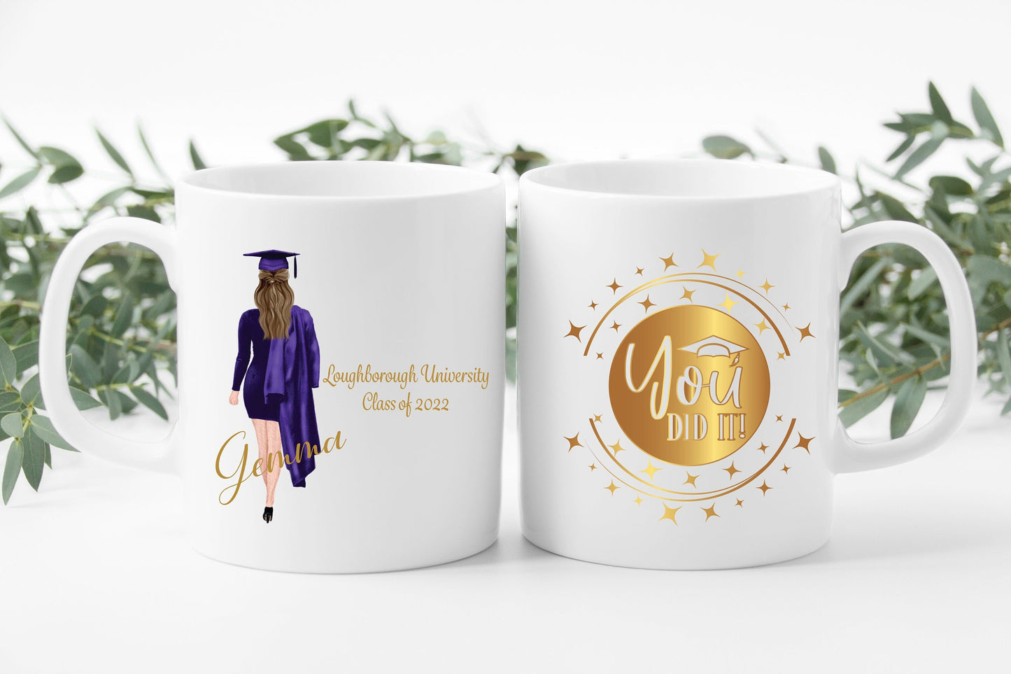 Personalised Graduation Mug: Class of 2025, class of 2026 Congratulations Gift, graduation gift