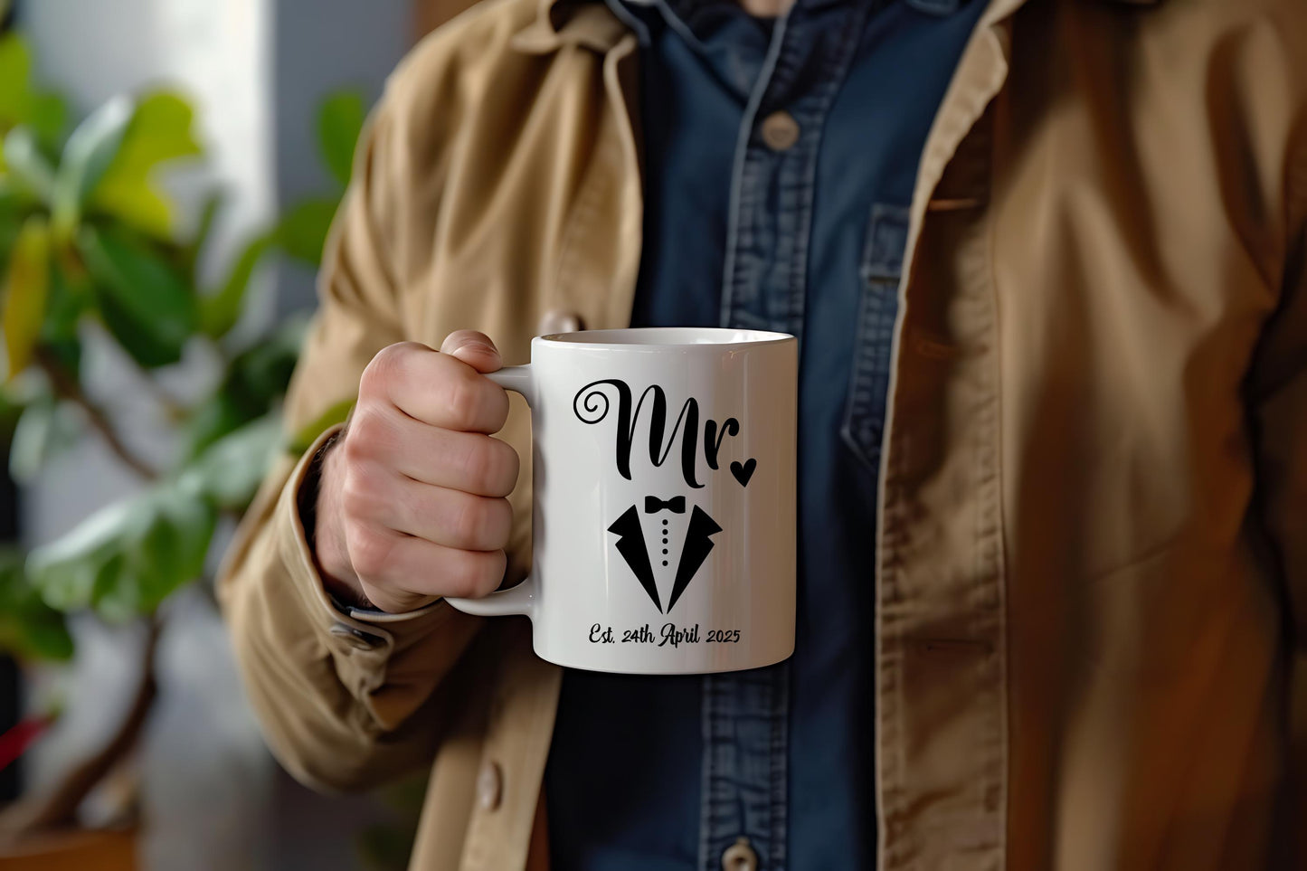 Husband and wife mugs,  anniversary gift, wedding gift, newlyweds, mr and mrs gift, gift for couple, wife gift, hubby, wifey, mr and mrs