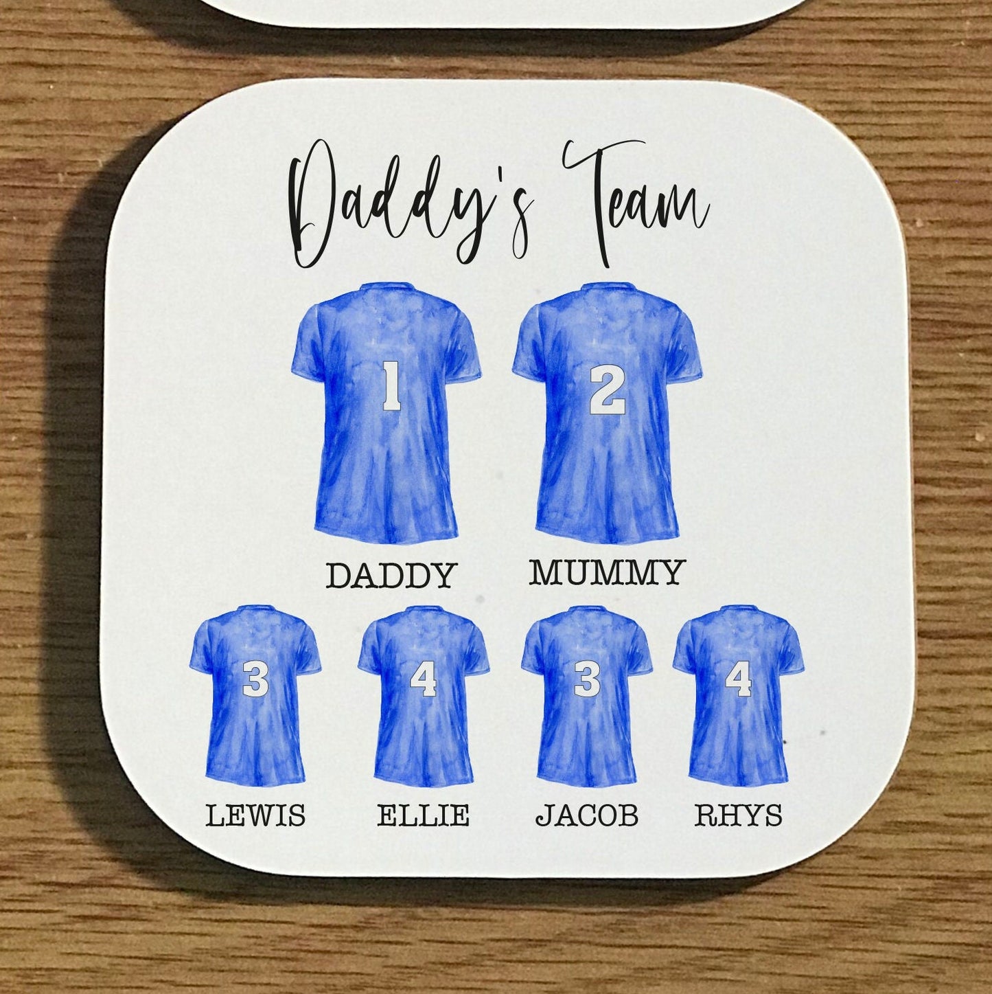 Personalised Football mug, gift for football fan, dad's team, grandad's team, personalised football team gift