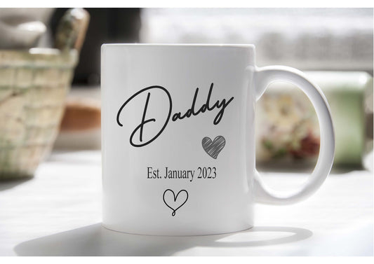 Dad mug, Daddy mug, dad established, gift for dad, father's day gift, birthday gift for dad, new daddy gift, dad quote