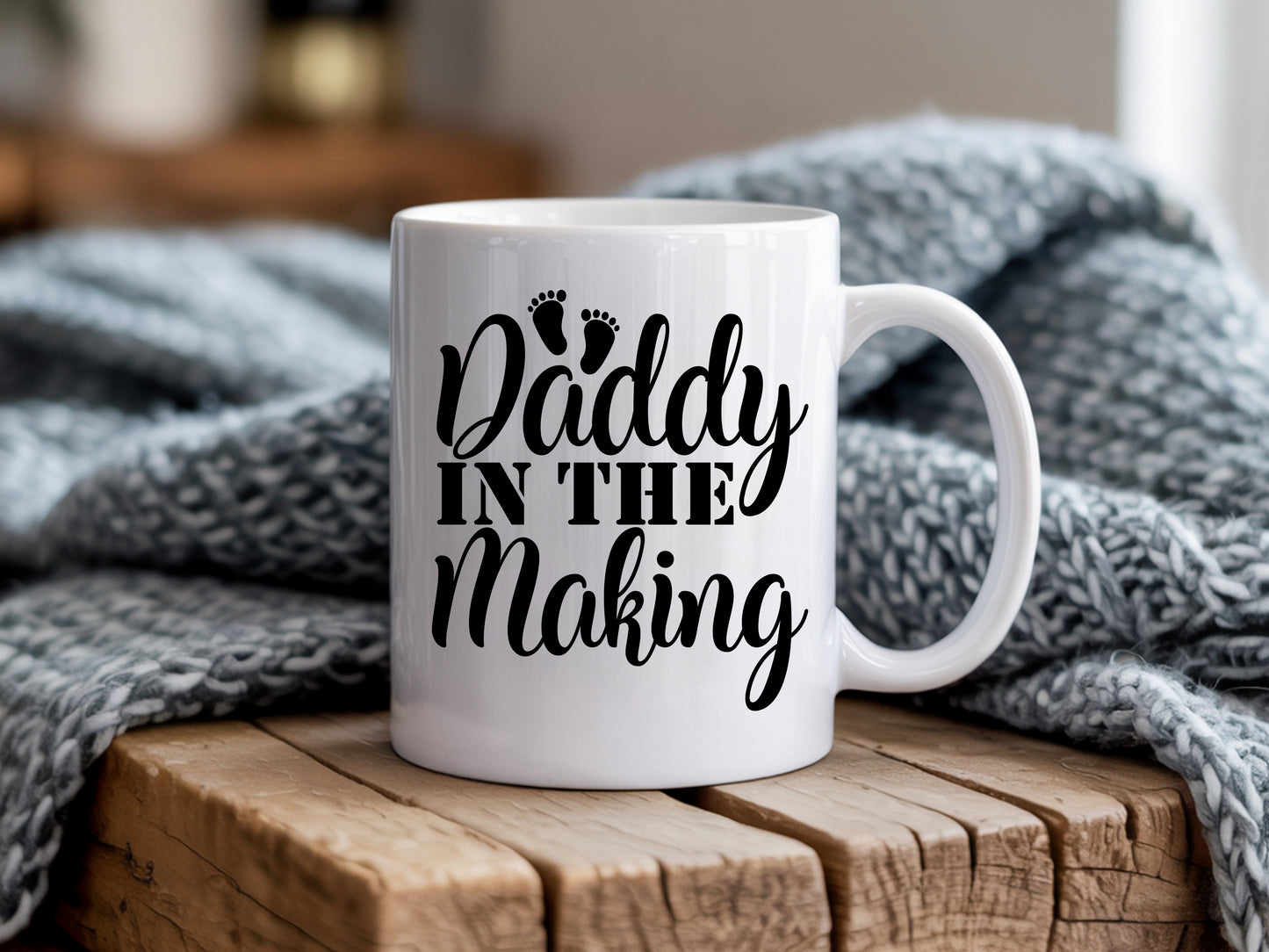 Daddy In The Making Mug, New Dad Gift, Expecting Father Coffee Cup