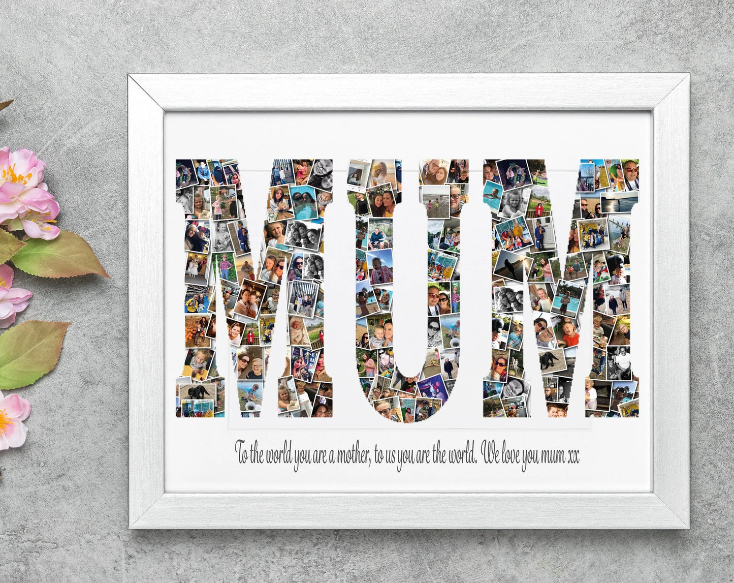 Photo Collage: Mum Birthday Gift, mummy gift, photo gift for mum