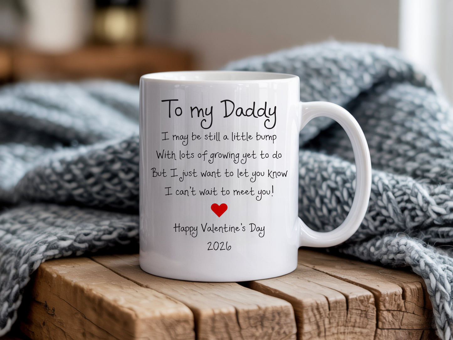 To daddy from the bump, dad to be, daddy to be, new dad gift, valentine's day 2026, gift for daddy, daddy gift from bump, the bump gift